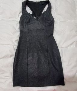 Sparkly black sexy dress